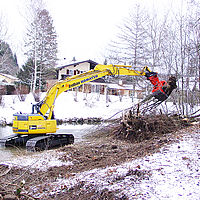 GT Erdbau Baumschere