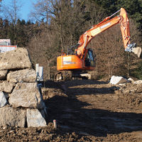 GT Erdbau Steinmauer